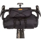 Restrap Bar Bag Holster With 14L Dry Bag and Food Pouch 3L Sacoche Guidon - noir
