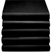 Cinderella Drap housse Cinderella Noir (Coton)-200 x 200 cm