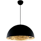 Catellani & Smith Stchu-Moon 02 Suspension Black|Gold | Ø: 60 cm | E27 Bulb