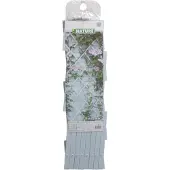 Nature Palissade de jardin 50 x 150 cm PVC Blanc