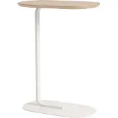 Muuto Relate Table d'appoint Solid Oak|Off-White | 73.5 cm