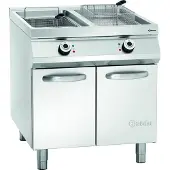 Bartscher Friteuse électrique - 2 x 20 litres - 30000 Watt | 800 x 700 x 850 mm