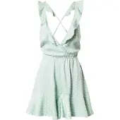 NA-KD Combinaison coupe ample avec imprimé à pois et décolleté dans le dos