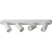 Lucide Projecteur de plafond Xyrus Blanc à 4 lumières