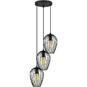 Eglo Newtown, Raccord flexible, Noir, Noir, Acier, Rond, Intérieur
