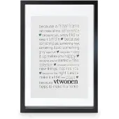 Vt wonen Cadre Photo VT Wonen Wood Black 40 x 28 cm