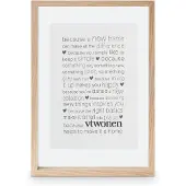 Vt wonen Cadre Photo VT Wonen Wood Natural 40 x 28 cm