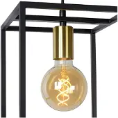 Lucide Lampe suspendue Ruben Noir