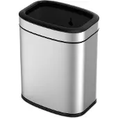 EKO - OLI-Cube Open Top Poubelle 20 litres - Stainless steel Polypropylene - Matt Edelstahl