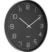 Karlsson - Horloge murale Lofty - Noir