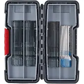 Bosch 2607010904 - Set 40 Pièces Lame De Scie Sauteuse Wood And Metal, T244D