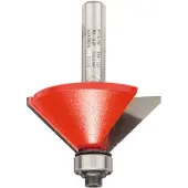 Bosch 2608629379 - Fraise à chanfreiner en V 8 mm, D 44 mm, L 18,5 mm, G 61 mm