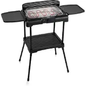 Princess Barbecue électrique avec tables latérales - 2 200 W - 40 x 24,5 cm - Noir