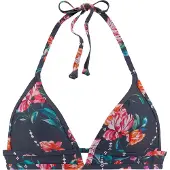 Sunseeker Hauts de bikini bleu marine / mélange de couleurs