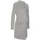 LASCANA Chemise de nuit gris chiné