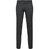 Only & Sons Pantalon chino 'Mark' gris / noir chiné