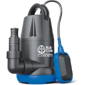 Annovi Reverberi Pompe électrique submersible pour l'aspiration d'eau claire, débit 6 000 l/h, modèle ARUP 250 PC,