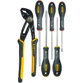 Stanley Jeu de tournevis St.Fatmax avec pince 5St.
