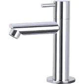 Differnz Robinet de Lavabo Droit Chrome