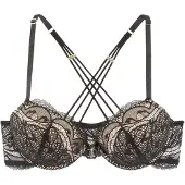 LASCANA Soutien-gorge crème / noir