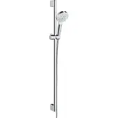 Hansgrohe Crometta 1jet/Unica Set de douche 900 mm blanc/chrome, 1 pièce.
