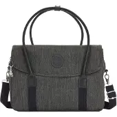 Kipling Sac bandoulière 'Peppery' gris chiné / noir