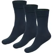 Bamboo Basics Chaussettes Bamboo Basics Beau Navy (Lot de 3)-Pointure 35 - 40