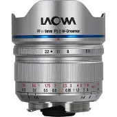 Laowa Objectif hybride 9mm f/5.6 FF RL silver pour Leica M
