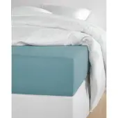 De Witte Lietaer Drap-housse Satin 90 x 200 cm arctic