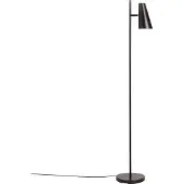 Woud Lampadaire , Noir, Salon / séjour, Métal