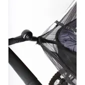 Easygrow Moustiquaire Pour les jumeaux/-Poussette - Noir - - UneTaille - Moustiquaire