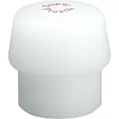 HALDER Embout massette, super plastique, dur, Ø de la tête : 30 mm