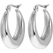 Lucardi Boucles d'oreilles argent
