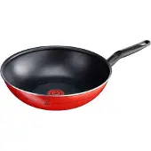 Stylekiste Tefal B3131912 Essential Chef DE France Wok, Rot