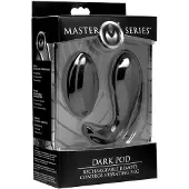 Master Series Dark Pod Œuf Vibrant Télécommandé - Noir