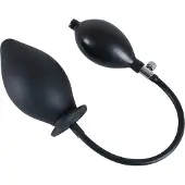 You2Toys - plug anal gonflable - silicone noir