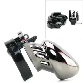 Erotic Treasure CB-6000S Chrome Dispositif de chasteté (6,35 cm) - Argenté