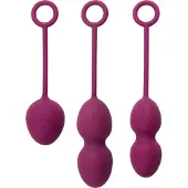Svakom - Boules de geisha - Set 3 pièces - silicone violet