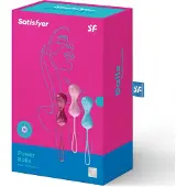 Satisfyer POWER BALLS DOUBLE Boules de Kegel 3 pcs