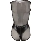 Cottelli collection - body résille brillant - noir