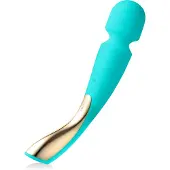 LELO - wand masseur vibrant rechargeable - grand modèle - turquoise