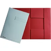 Esselte Chemise à trois rabats 1032307 Folio Carton 235 mm x 350 mm Gris (Folio, 50x)