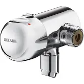 Delabie Robinet mélangeur mural TEMPOMIX G3/4B, durée de mélange 7 secondes, bec fixe