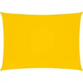 vidaXL Voile de parasol tissu oxford rectangulaire 6x8 m jaune