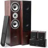 Fenton 5.0 Système de Home-cinéma noisetier 335W RMS