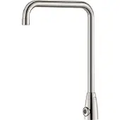 Delabie Robinet de mélange thermostatique , modèle TEMPOMATIC PRO, raccordement G3/8B, alimentation 6V par batterie, bec orientable