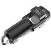 RealPower 219735 chargeur universel pour appareils mobiles Noir allume-cigare Auto
