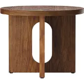 Menu Androgyne Table d'Appoint Ø50 Walnut | Walnut