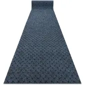 Rugsx Paillasson antidérapant pour les mètres courants 200 cm VECTRA 800 extérieur, intérieur, sur caoutchouc - bleu 200x110 cm