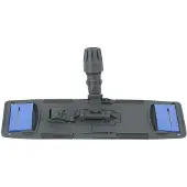 Betra Support de balai 400 mm x 110 mm Bleu, Gris, Ustensiles de nettoyage, Multicolore